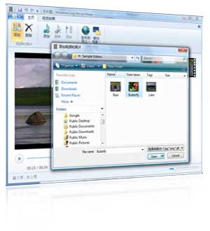 windows live movie maker���ܼ�� ���������Լ�����Ƶ ���������Ƶ