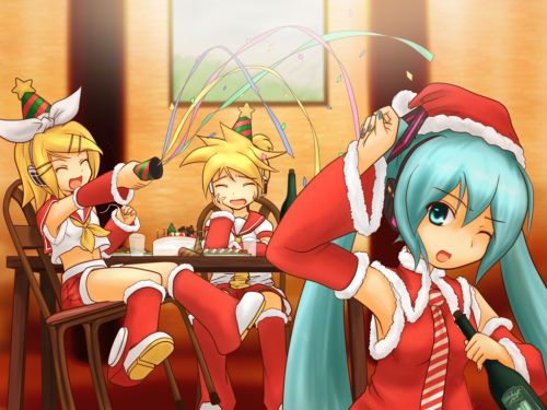 宅男最爱_初音未来QQ空间素材