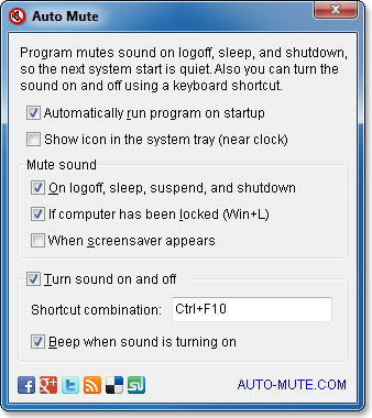 Auto Mute4.5.0.71��ɫ��
