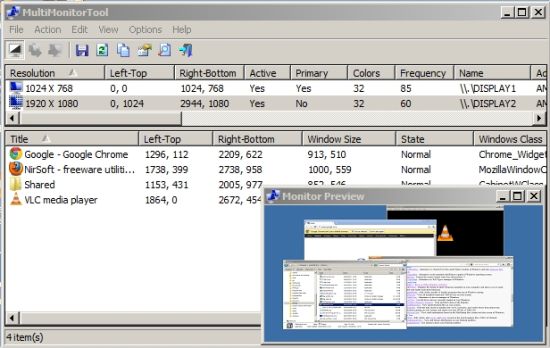 ��ʾ��������(MultiMonitorTool)1.51