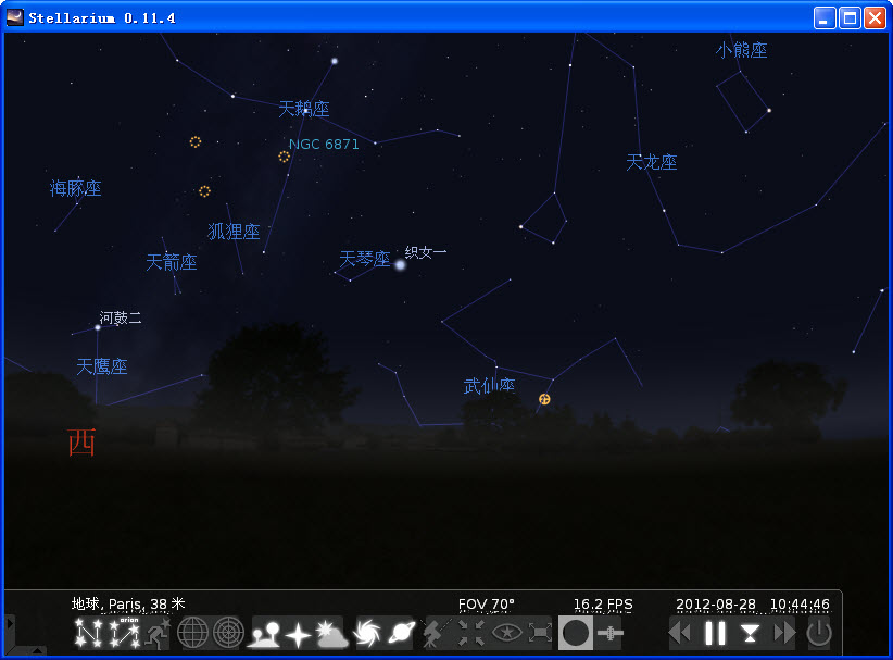 stellarium �������Ĺ�0.13.1 ���İ�
