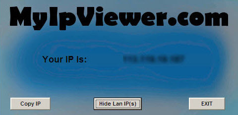 MyIPViewer(ip查看工具)1.0 绿色版