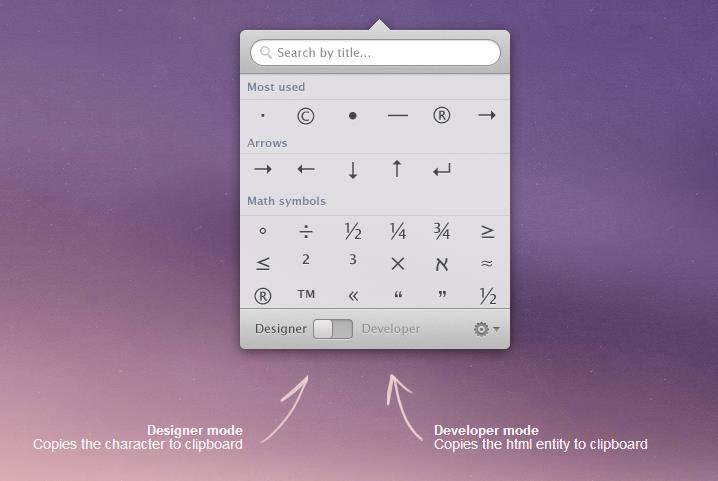 �����ַ����빤��Characters for Mac1.1.4 �ٷ���