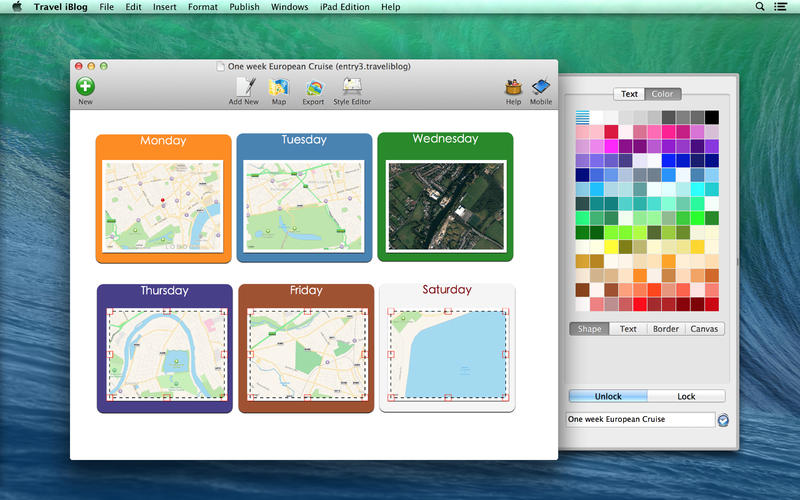 ������־����Travel iBlog for Mac1.60 �ٷ���