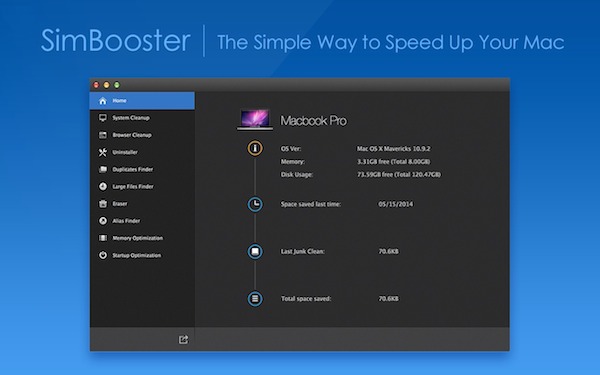 ������������SimBooster for Mac1.3.0 �ٷ���