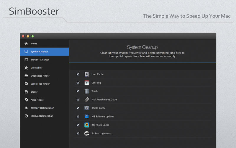 ������������SimBooster for Mac1.3.0 �ٷ���