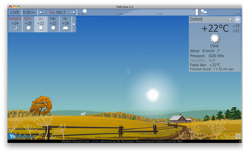 ����֮��YoWindow Weather for Mac3.0.161 �ٷ���
