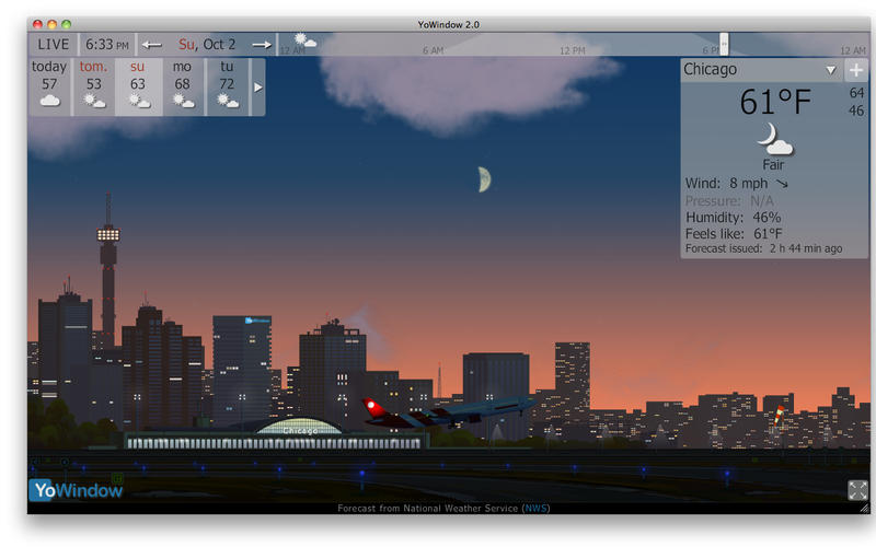 ����֮��YoWindow Weather for Mac3.0.161 �ٷ���