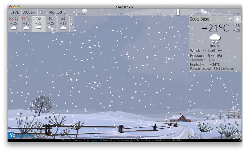 ����֮��YoWindow Weather for Mac3.0.161 �ٷ���