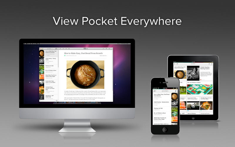 �����¼��ͬ������Pocket for Mac1.6.2 �ٷ���