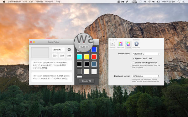Mac��Ļʰɫ��Color Picker1.4.0 �ٷ���