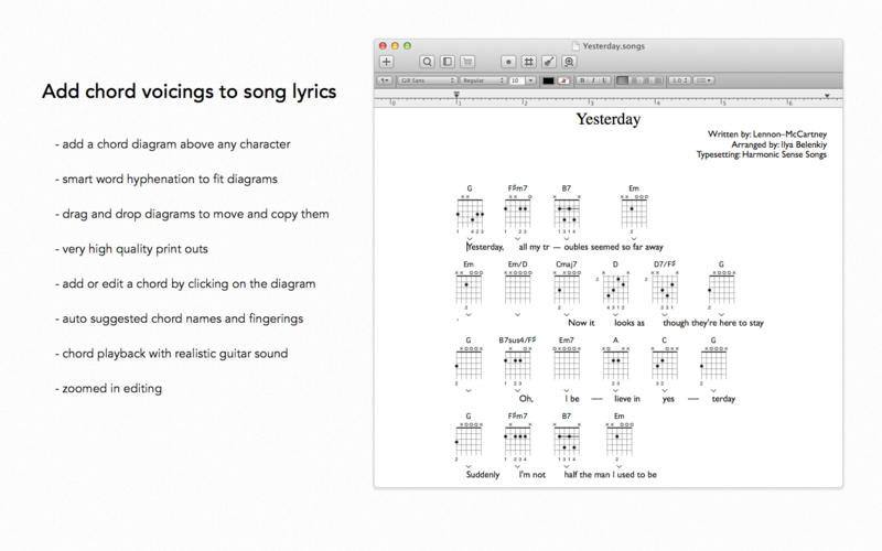���ױ༭Songs for Mac1.2.1 �ٷ���