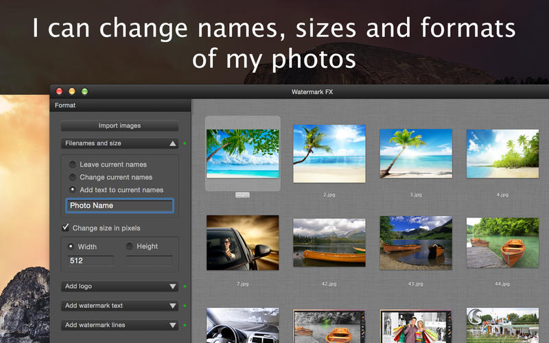 ����ˮӡ����Watermark FX for Mac3.0 �ٷ���