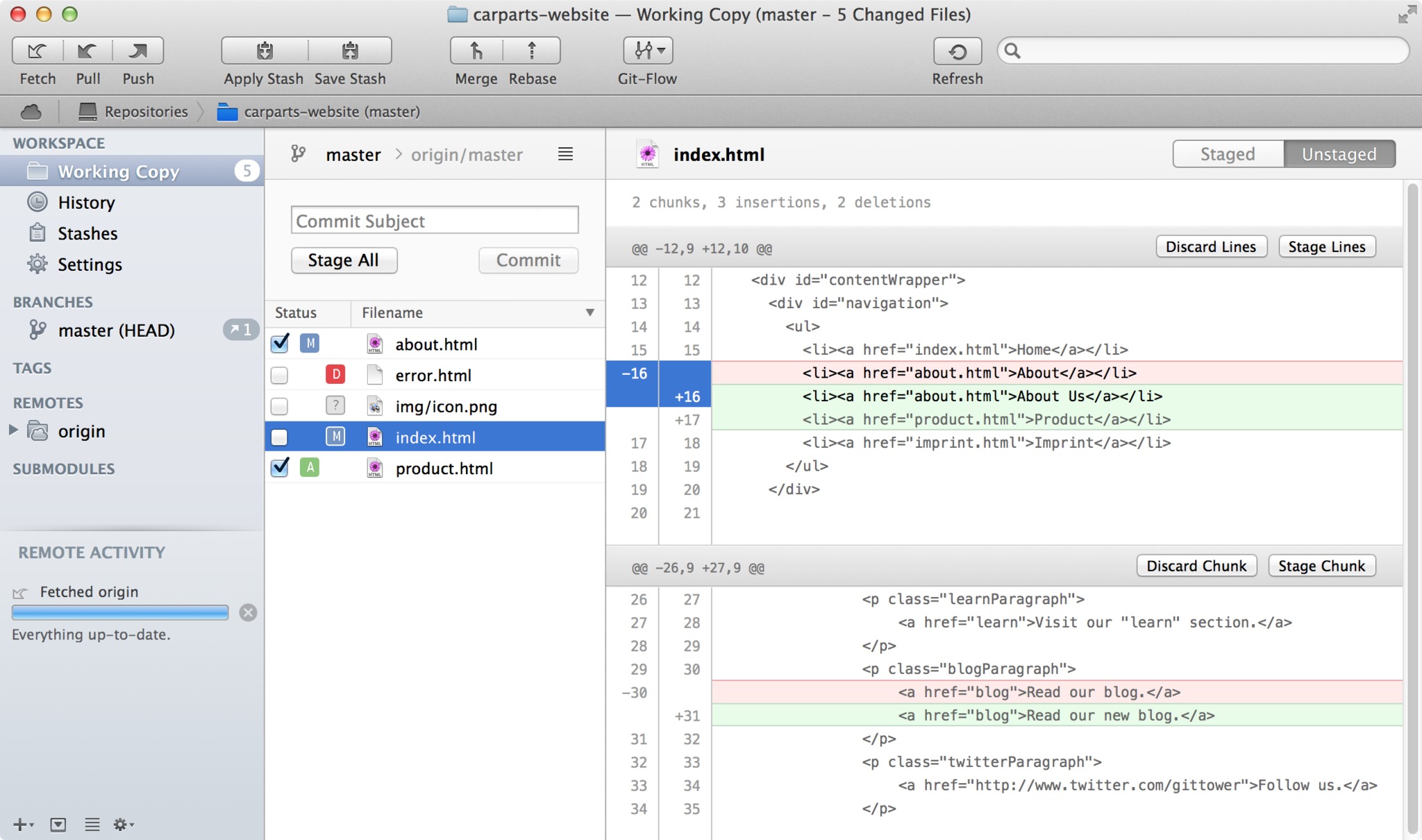 Git�ͻ��� Tower for Mac2.1.4 �ٷ���