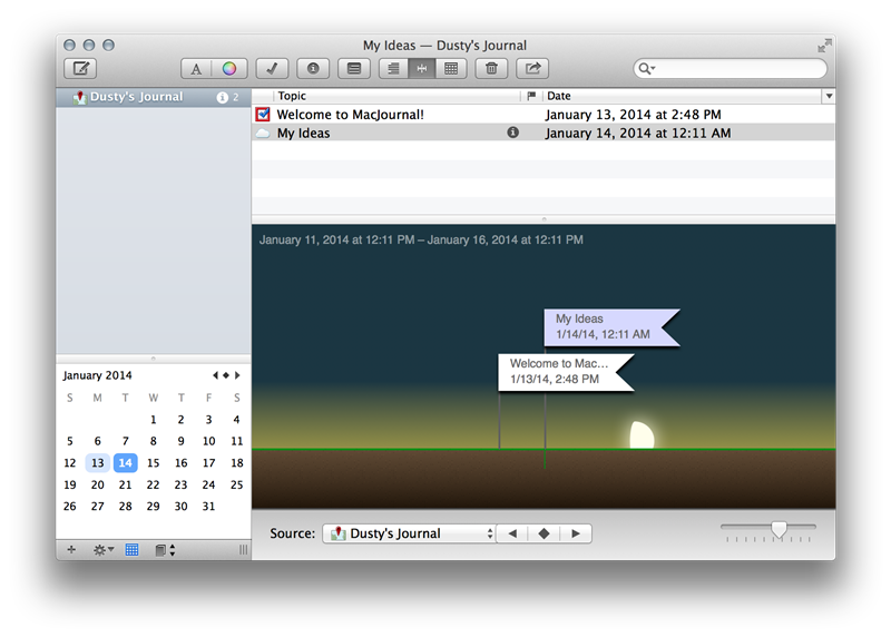 ��־��¼����MacJournal6.1.5 Mac��