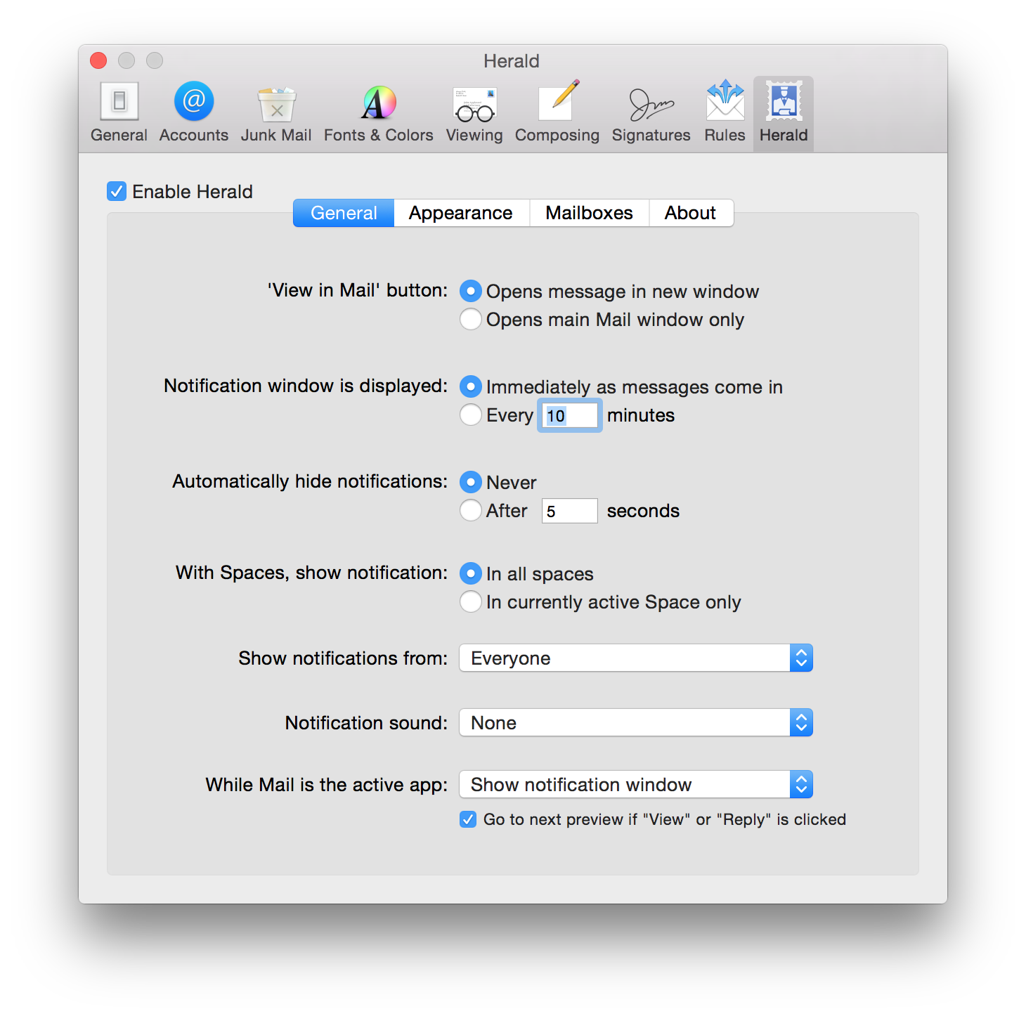 ƻ���ʼ����Ѳ��Herald for Mac5.0.1 �ٷ���