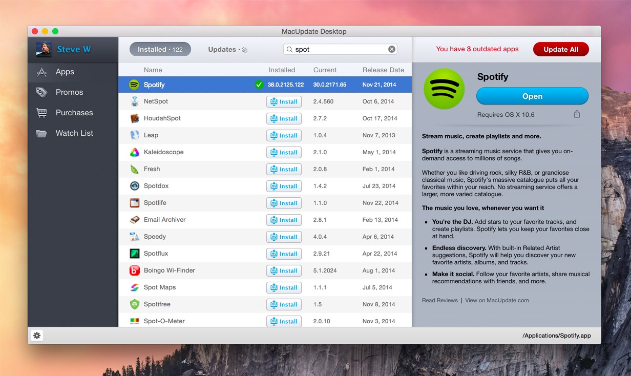 MacUpdate Desktop for Mac6.0.4 �ٷ���