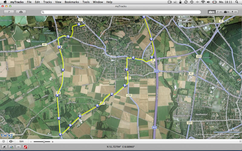 GPS��λ����myTracks for Mac2.6.5 �ٷ���