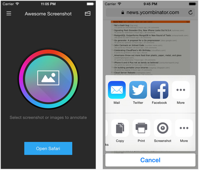 Awesome Screenshot for Safari����v1.2 iPhone/ipad��