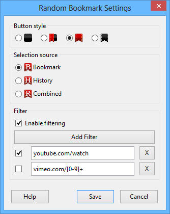 Random Bookmark(随机打开书签)v2.5.1 Firefox版