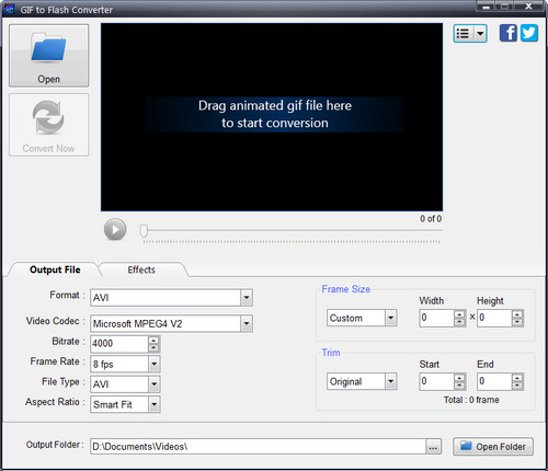GIF To Flash Converter(gif转视频)下载4.0 绿色免费版