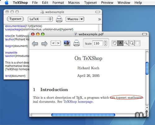 texshop for mac�������3.48.1 ��ɫ��