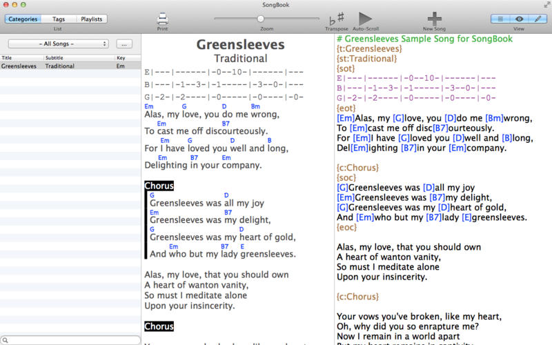 SongBook for Mac2.0.1 �ٷ���