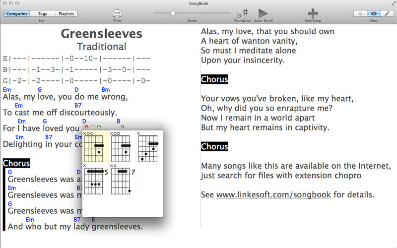SongBook for Mac2.0.1 �ٷ���
