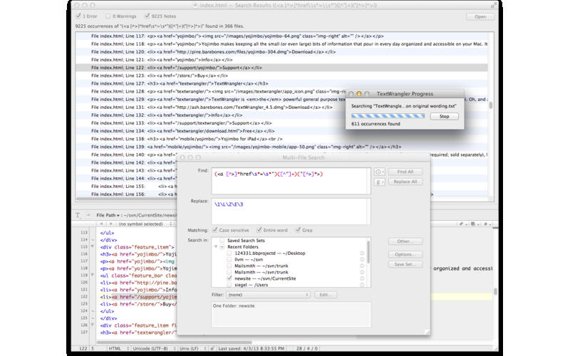 TextWrangler for Mac4.5.12 �ٷ���