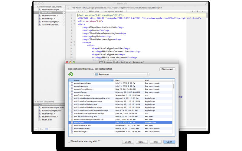 TextWrangler for Mac4.5.12 �ٷ���
