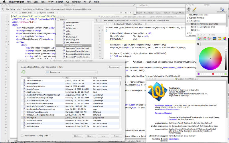 TextWrangler for Mac4.5.12 �ٷ���