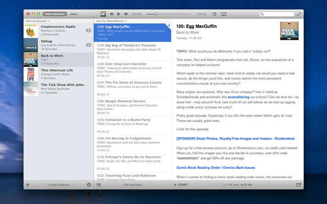 instacast mac�������2.0 �ƽ��
