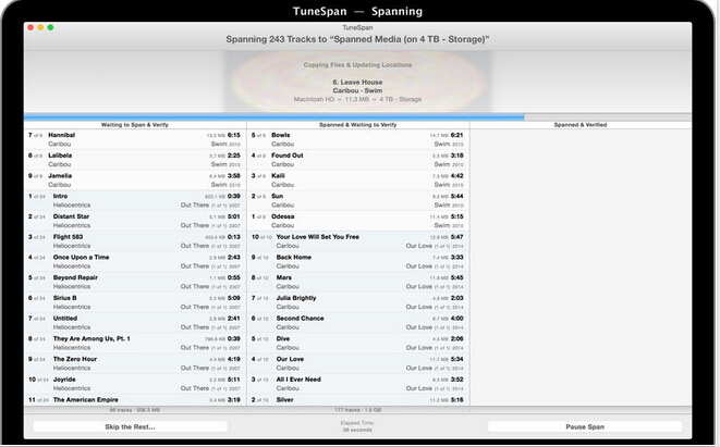 TuneSpan for mac����1.2.2 �ٷ���