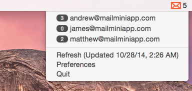 ��������Mail Mini for Mac1.0.1 �ٷ���