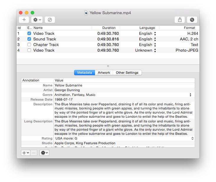 Subler for Mac ����Ƶ������Ļ0.31 �ٷ���