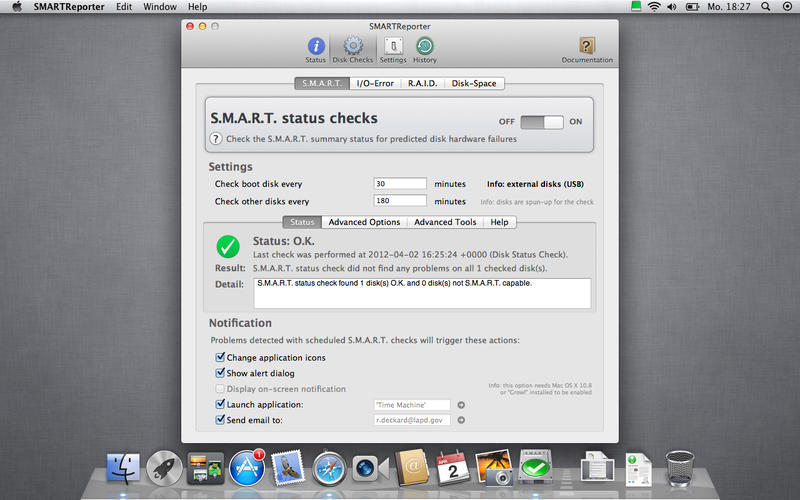SMARTReporter for Mac3.1.5 �ٷ���
