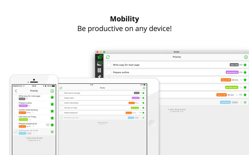 �����嵥Nozbe for Mac2.0.9 �ٷ���