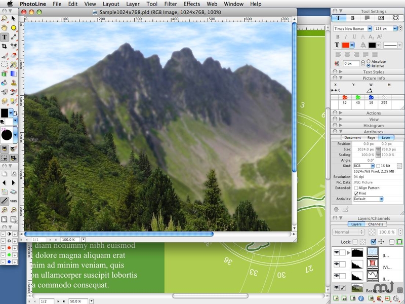 ͼ��༭����PhotoLine for Macv20.5.3.0 �ٷ���