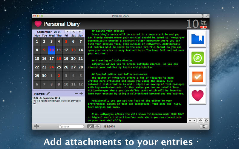 �ҵ��ռ�Myary for Mac1.2.0 �ٷ���