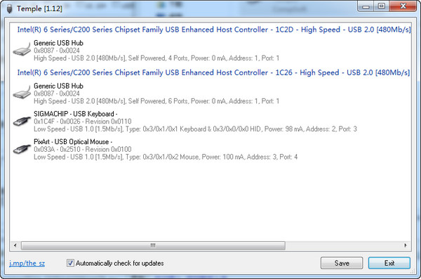 Temple(usb�豸�鿴��)����1.12 �ٷ���