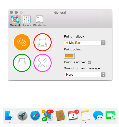 �ʼ��ͻ���MailBar for Mac1.1 �ٷ���