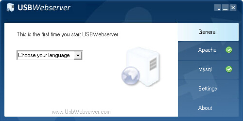 USBWebServer ���İ�8.6 �ٷ�����