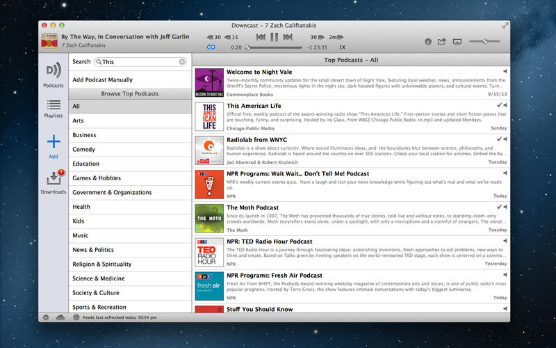 ��Ƶ����Downcast for Mac1.1.5 �ٷ���