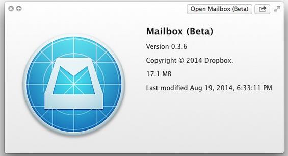 �ʼ��ͻ��� Mailbox Mac��beta0.3.8 �ٷ���