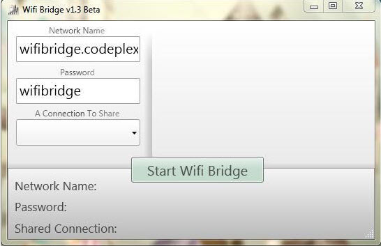 WiFi Bridge(无线网桥软件)1.3 beta 官方版