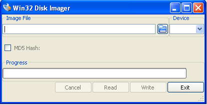 映像文件写入工具(Win32 Disk Imager)0.9.5