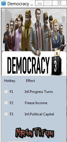 民主制度3修改器1.14