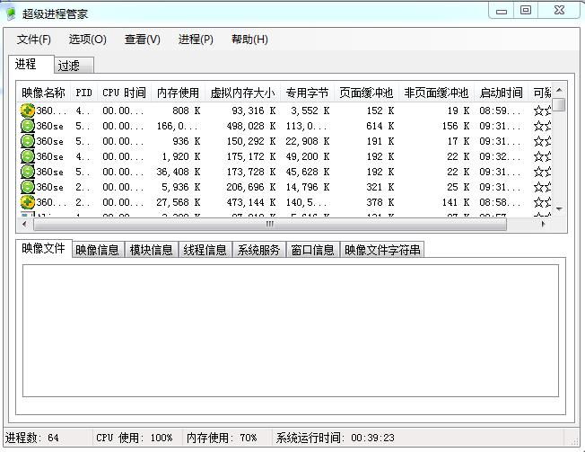 超级进程管家1.4.2.0 绿色版