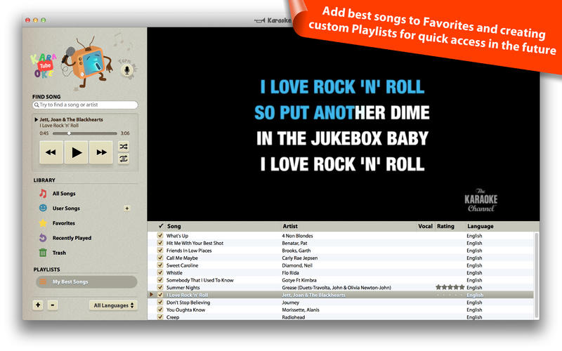 ����OK���� KaraokeTube Mac��1.9 �ٷ���