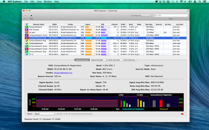 WiFi Explorer Mac��1.6.2 �ٷ�����